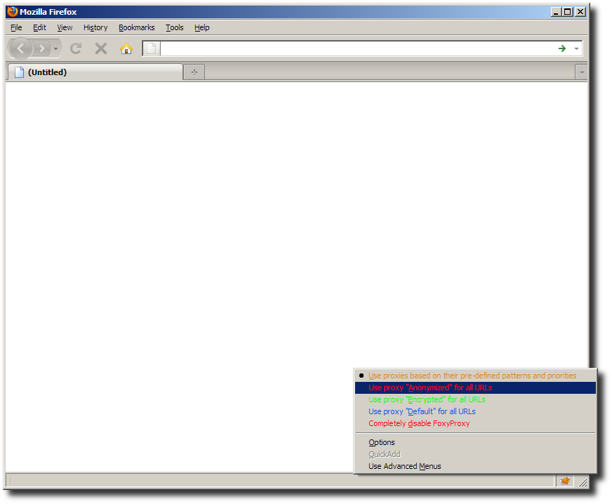 Use Tor for all URLs